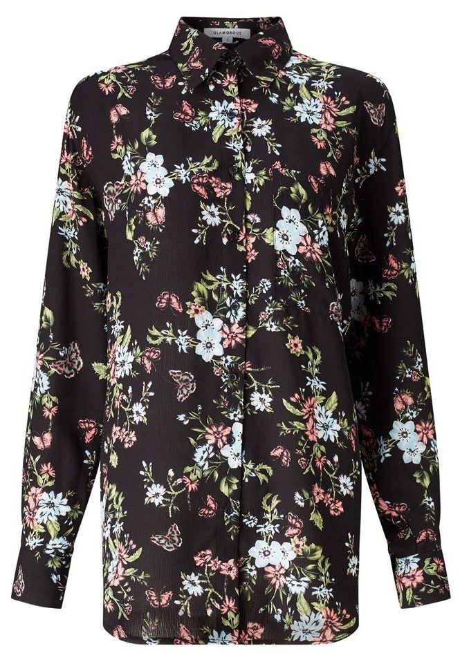 The Best Longline Floral Shirts & Blouses for Autumn & Winter - Liviatiana